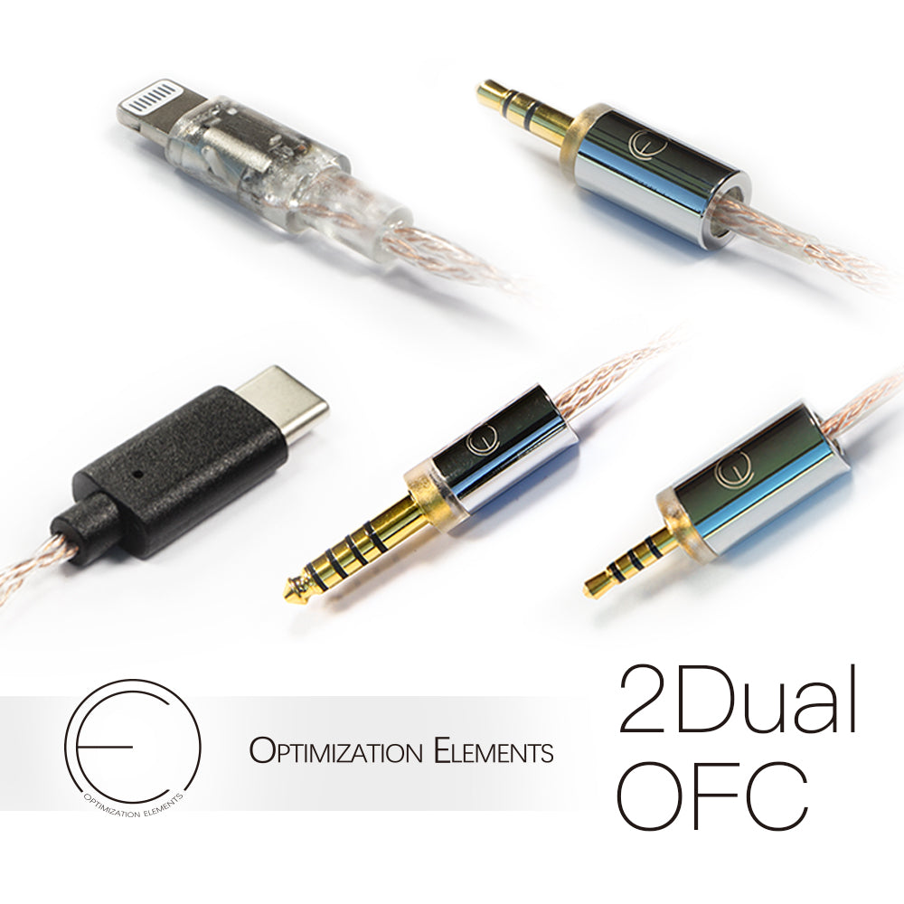 2DualOFC Earphone Cable