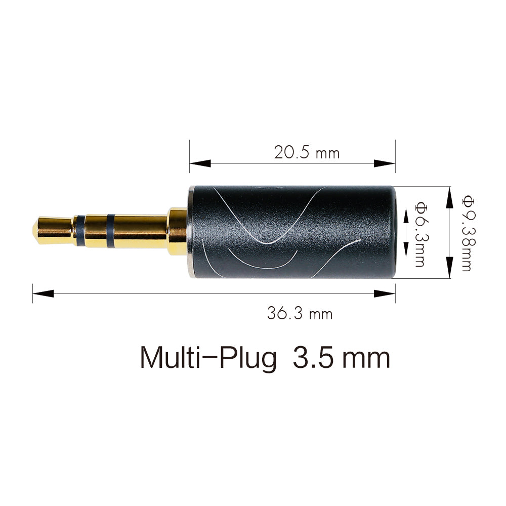 128 Plug Sound Multi-Plug Exchangeable Plug for Audio – OEAudio